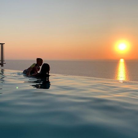 Kathisma Bay Villas - Luxury Villas- Villa Oceanos กาลามิตซี ภายนอก รูปภาพ