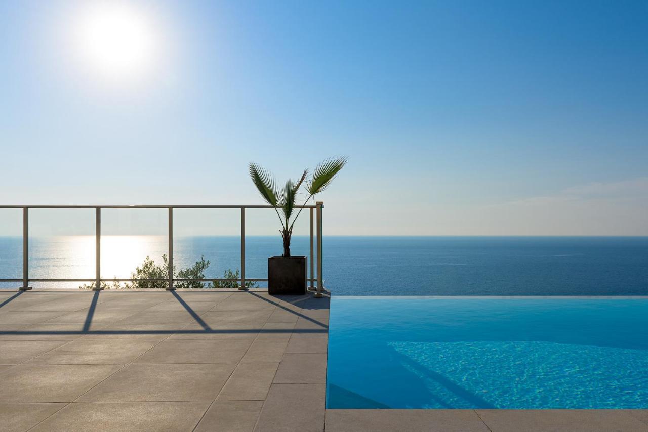 Kathisma Bay Villas - Luxury Villas- Villa Oceanos กาลามิตซี ภายนอก รูปภาพ