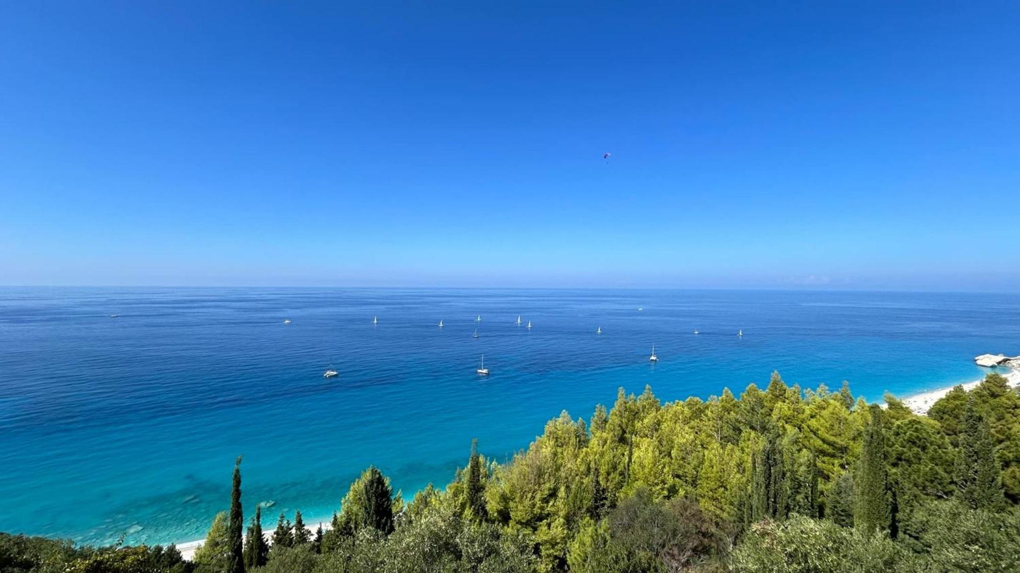 Kathisma Bay Villas - Luxury Villas- Villa Oceanos กาลามิตซี ภายนอก รูปภาพ
